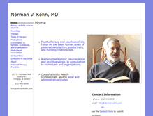 Tablet Screenshot of normankohn.com